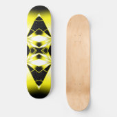 Perspectieftekening voor kleurverloop Bumblebee Persoonlijk Skateboard (Voorkant)