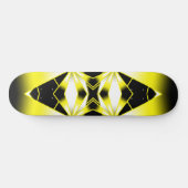 Perspectieftekening voor kleurverloop Bumblebee Persoonlijk Skateboard (Horizontaal)
