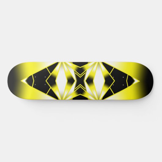 Perspectieftekening voor kleurverloop Bumblebee Persoonlijk Skateboard (Horizontaal)