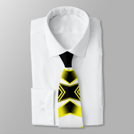 Perspectieftekening voor kleurverloop Bumblebee Stropdas (Gebonden)