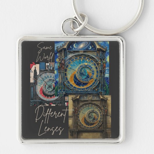 Perspectieven  sleutelhanger (Voorkant)