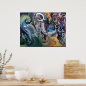 Perspectieven verschuiven poster (Keuken)