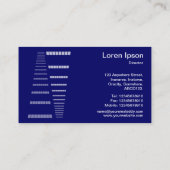 Perspectieven - wit op diepzeeslauw visitekaartje (Achterkant)