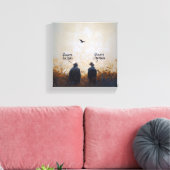 Perspectivas Canvas Afdruk (Insitu (Woonkamer))