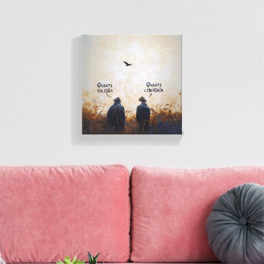 Perspectivas Canvas Afdruk (Insitu (Woonkamer))