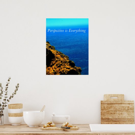 Perspective is Everything Poster (Keuken)