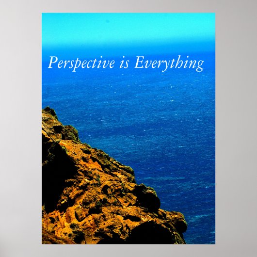Perspective is Everything Poster (Voorkant)
