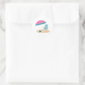 Perspleet Ronde Sticker (Tas)