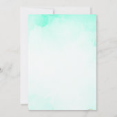 Persplezier, Surfing Birthday Party Kaart (Achterkant)