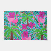 Persplichten en palmen deurmat (Voorkant)