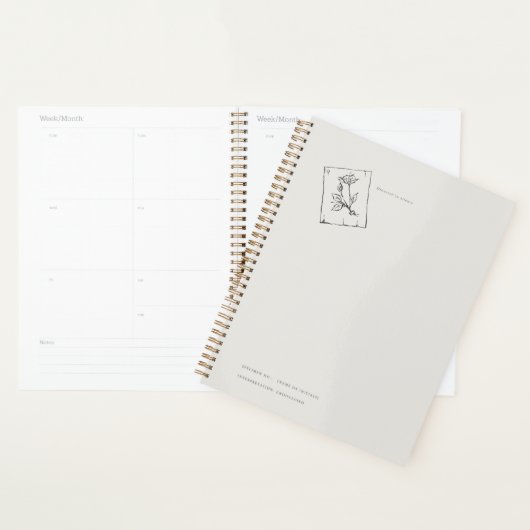 Persroos- Regency Correspondentie Planner (Display)