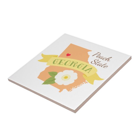 Perstaat Tegeltje (Zijkant)