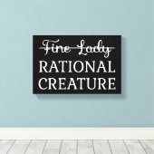 Persuasie Jane Austen - Rationele creatie ik Canvas Afdruk (Insitu (Houten vloer))