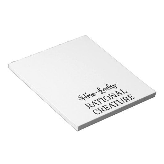 Persuasie Jane Austen - Rationele creatie ik Notitieblok (Schuin)