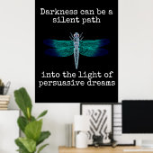 Persuasief Emotional Motivatie Speach Poster (Thuiskantoor)