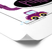 Persuasieve persoonlijkheden van alledaagse pigmen poster (Hoek)