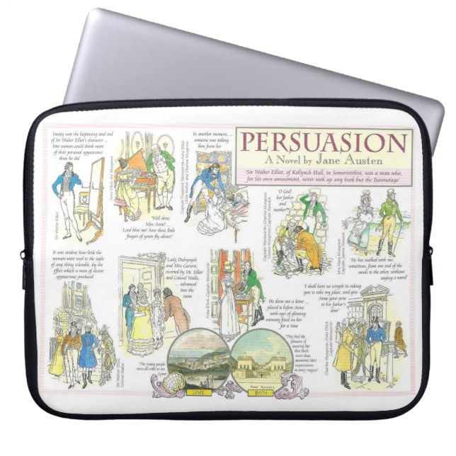 Persuasion Laptop Sleeve (Voorkant)