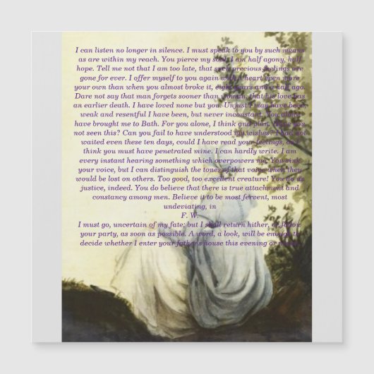 Persuasion letter Jigsaw Puzzle (Voorkant)