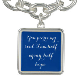 Persuasion's romantic letter armband