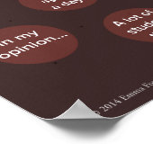 Persuasive Essay Tree English Poster (Hoek)