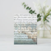 Persudasieletter Briefkaart (Staand voorkant)