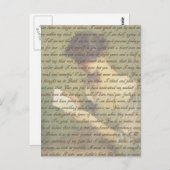 Persudasieletter Briefkaart (Voorkant / Achterkant)