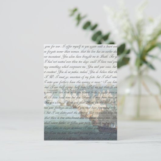 Persudasieletter Briefkaart (Staand voorkant)