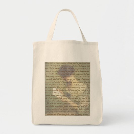 Persudasieletter Tote Bag (Voorkant)