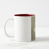 Persudasieletter Tweekleurige Koffiemok (Links)