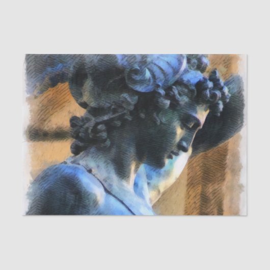 Persus Sculptture Belichting Tissuepapier (Voorkant)