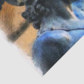 Persus Sculptture Belichting Tissuepapier (Detail)