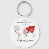 Persvrijheid Sleutelhanger (Voorkant)