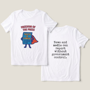 Persvrijheid: waarheid is macht Tri-Blend shirt