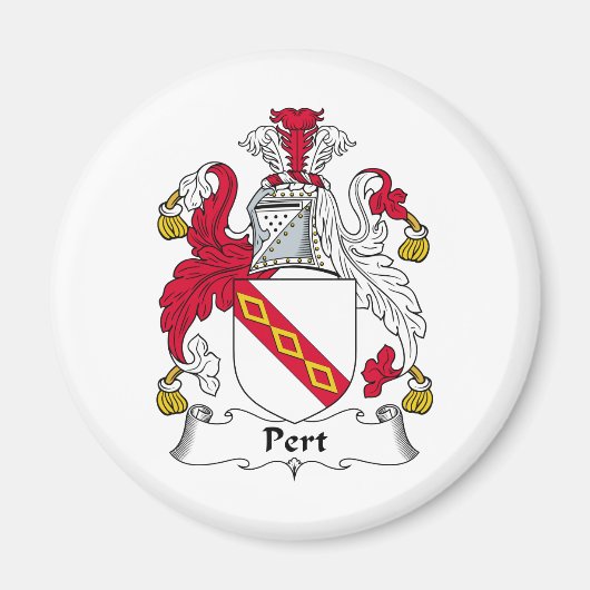 Pert Family Crest Magneet (Voorkant)
