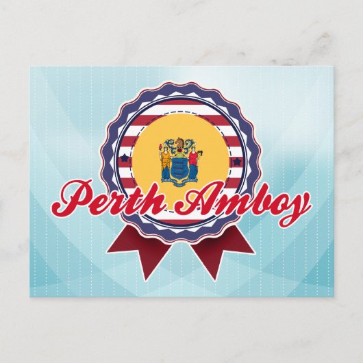 Perth Amboy, NJ Briefkaart (Voorkant)