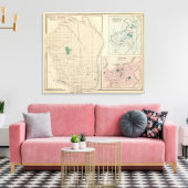 Perth Amboy, NJ Canvas Afdruk (Insitu (Woonkamer))