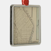 Perth Amboy, NJ Metalen Ornament (Rechts)