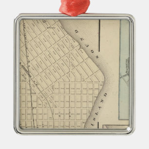 Perth Amboy, NJ Metalen Ornament