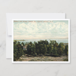 Perth Amboy NJ, Vogelvlucht 1910 Briefkaart