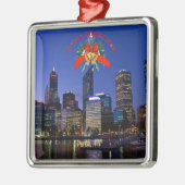 Perth, Australia cityscape photograph Metalen Ornament (Links)