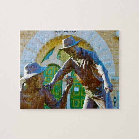 Perth Australia Legpuzzel (Horizontaal)