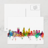 Perth Australia Skyline Briefkaart (Voorkant / Achterkant)