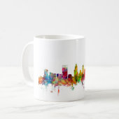 Perth Australia Skyline Koffiemok (Voorkant links)