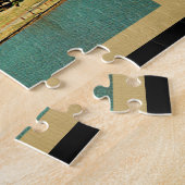 Perth Australia Vintage Travel Legpuzzel (Zijkant)