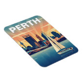Perth Australië Skyline Reizen Magneet (Rechterzijde)