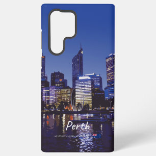 Perth, Australië - Stadsgezicht bij Nacht Samsung Galaxy Hoesje
