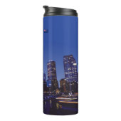 Perth, Australië - Stadsprofiel 's Nachts Thermosbeker (Geroteerd rechts)