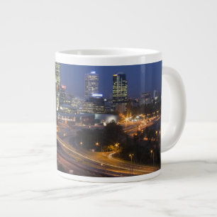 Perth, Australië. Uitzicht op het centrum van Pert Grote Koffiekop