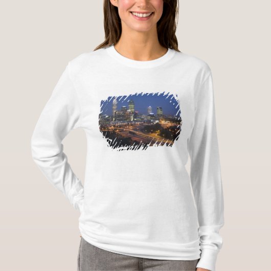Perth, Australië. Uitzicht op het centrum van Pert T-shirt (Voorkant)