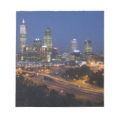 Perth, Australië. Uitzicht van het centrum van Per Notitieblok (Voorkant)